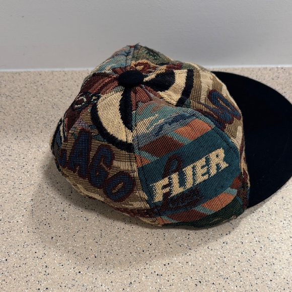 Vintage Style Patchwork Cap Cabrelli - Picture 3 of 5